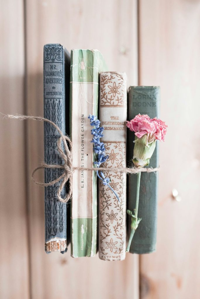 Four clothbound volumes