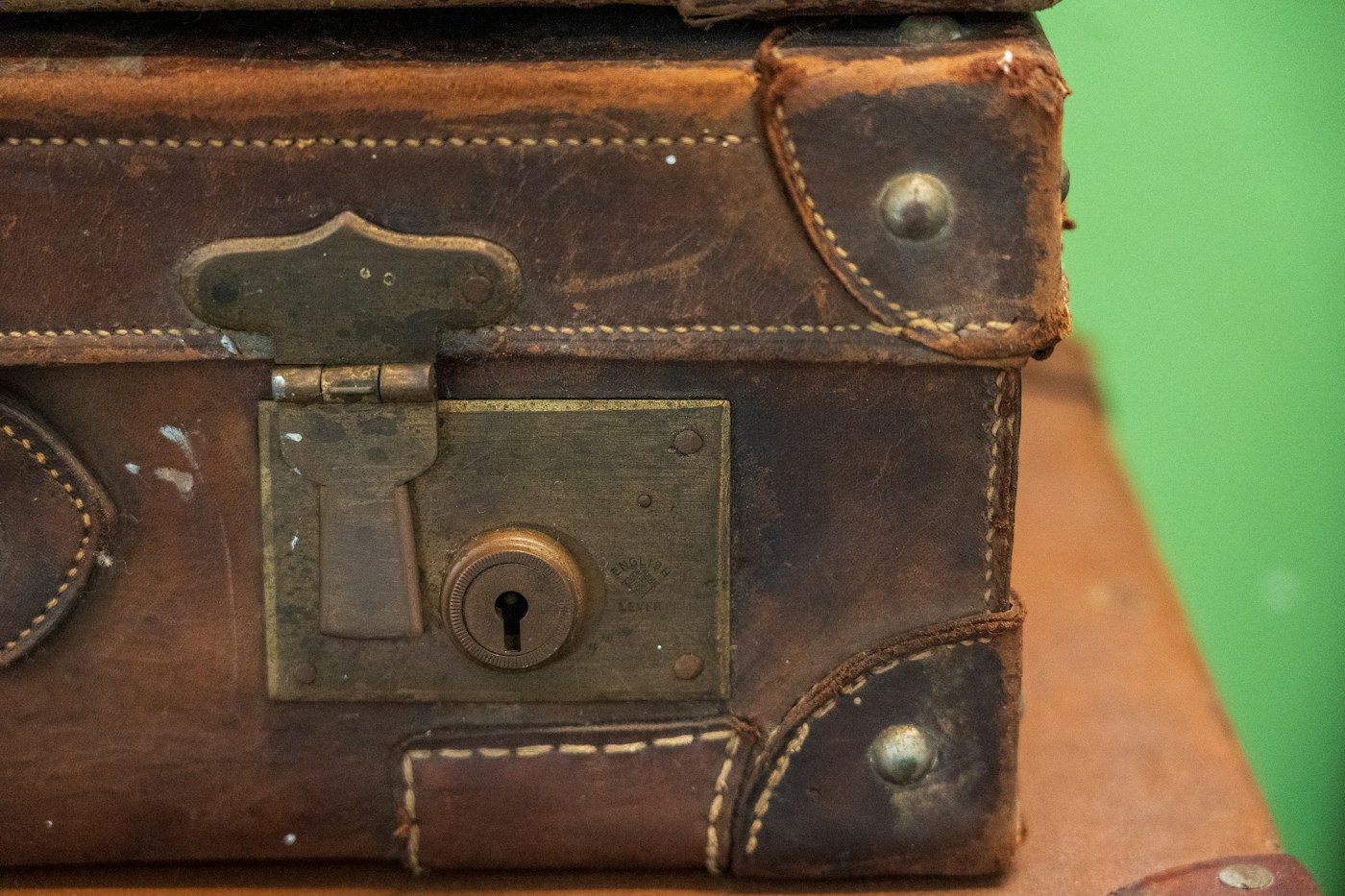 Leather travel case